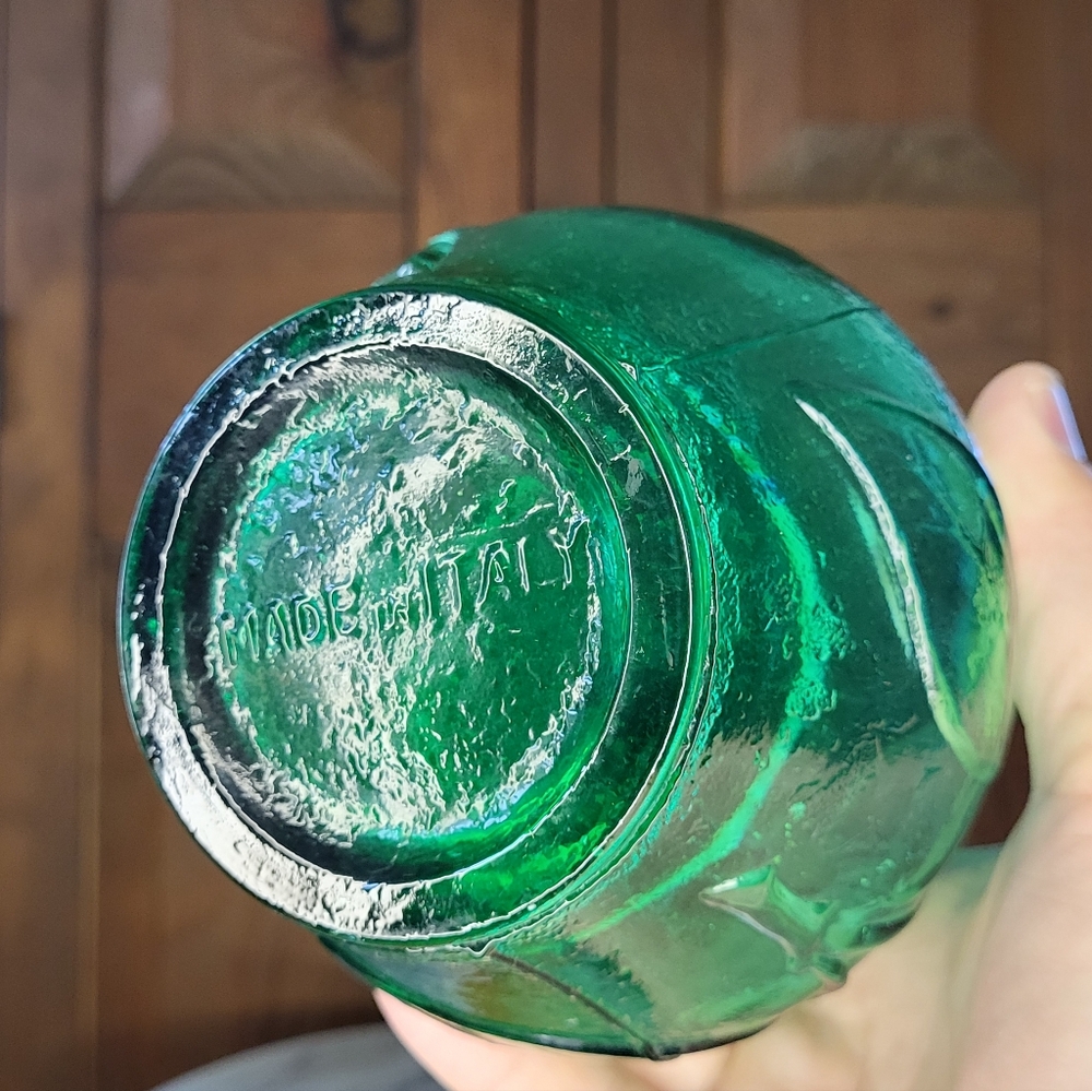 Empoli Green Glass Bottle - Picture 8 of 12